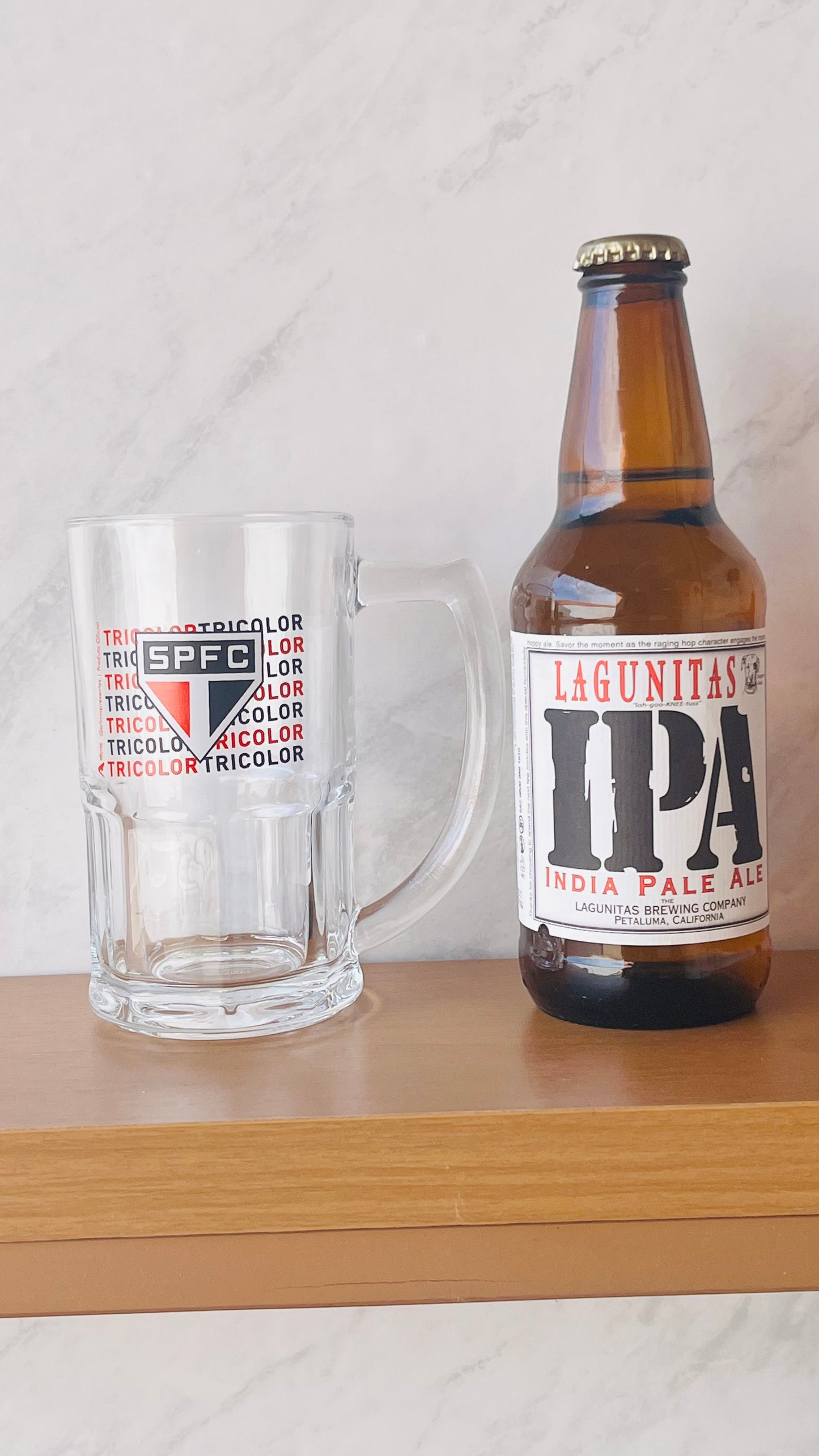 Caneca de Cerveja São Paulo - 340 mL