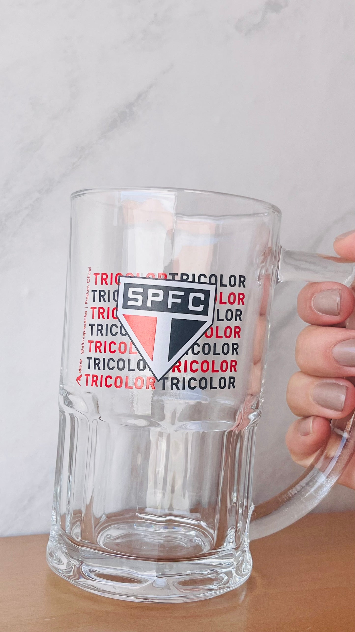 Caneca de Cerveja São Paulo - 340 mL