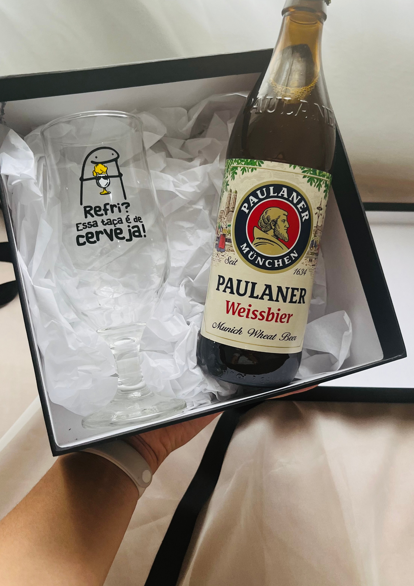 Kit Copo Bento + Cerveja + Foto | Refri? Esse copo é de cerveja!